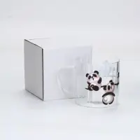 Кружка стеклянная «Панды», 650 мл Кружка стеклянная «Панды», 650 мл