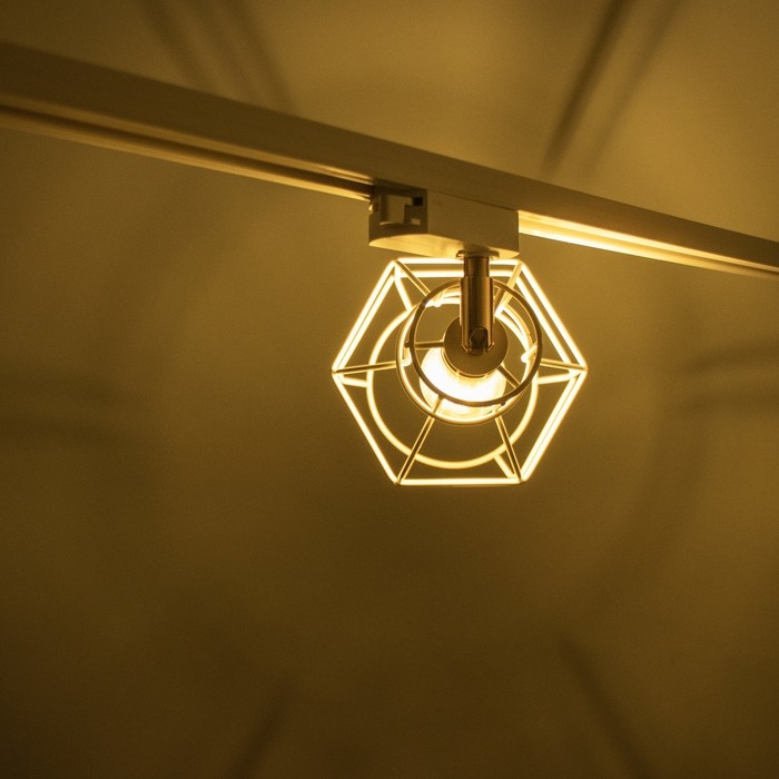 Светильник трековый Светильник трековый "Ортико" Е14 40Вт белый 20х14х13см