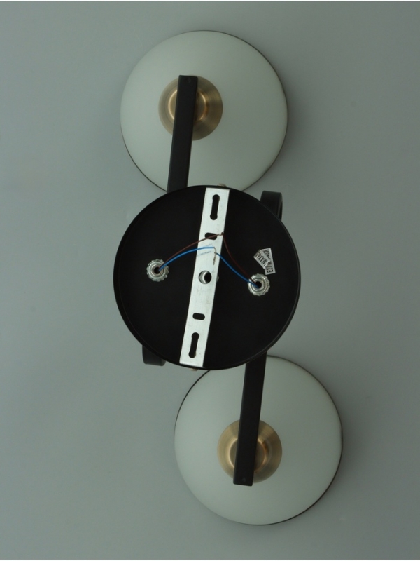 Люстра Люстра "Рендо" 2хЕ27 40Вт черно-бронзовый 44х15х23 см