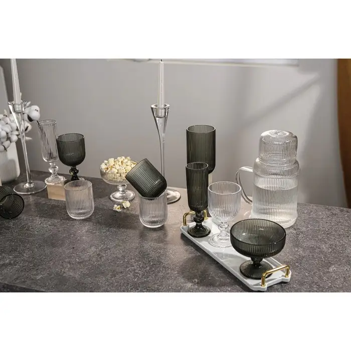 Бокал для вина Magistro &laquo;Грани&raquo;, 250 мл, 8&times;14.5 см, стекло, прозрачный