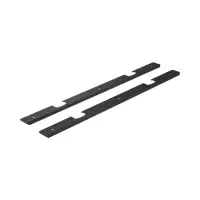 Планка для столешницы угловая CAPPIO, 38 мм, цвет черный, набор 2 шт