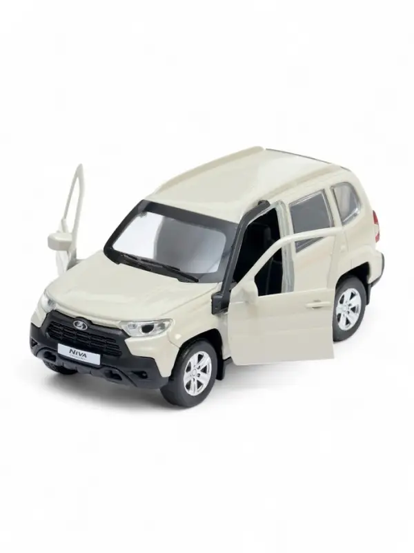 Машина металлическая «Lada Niva Travel»,12 см, бежевая NIVATRAVEL-12-BG