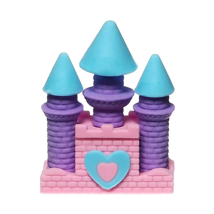 Ластик фигурный "Замок принцессы", МИКС