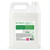 Средство для мытья посуды Synergetic, антибактериальный гель, биоразлагаемый, алоэ вера, 5 л