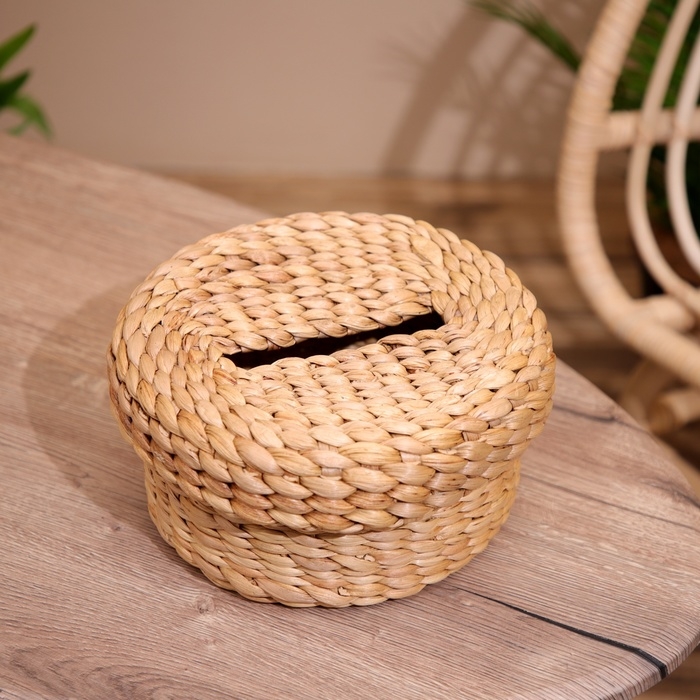 Салфетница плетёная 25х25х13 см Салфетница плетёная 25х25х13 см