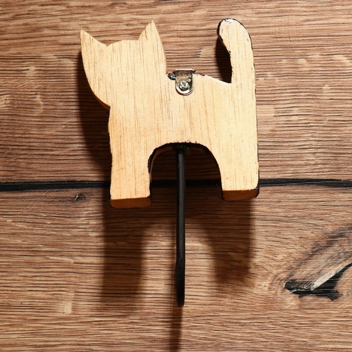 Декоративный крючок Декоративный крючок "Котик" 10х3х13 см