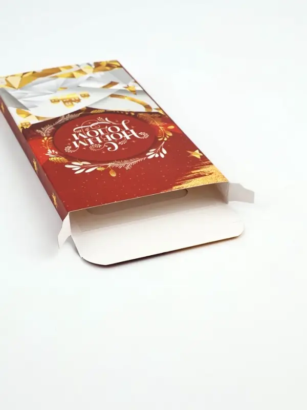 Коробка для шоколада &laquo;С Новым годом!&raquo;, с окном, 17&times;8.5&times;1.5 см