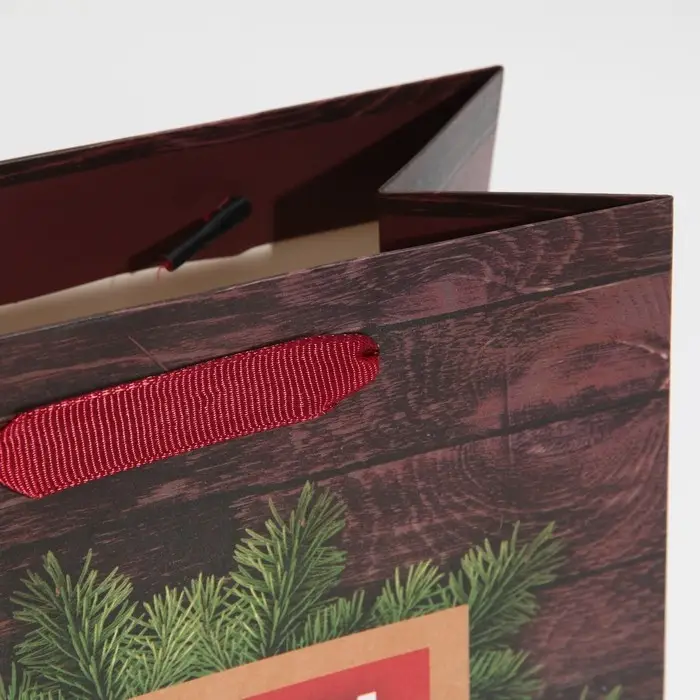 Пакет подарочный новогодний ламинированный Happy New Year, MS 18 х 23 х 10 см Пакет подарочный новогодний ламинированный Happy New Year, MS 18 х 23 х 10 см