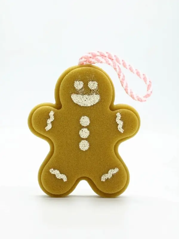 URAL LAB, мочалка для тела в форме рождественского пряника URAL LAB, мочалка для тела в форме рождественского пряника