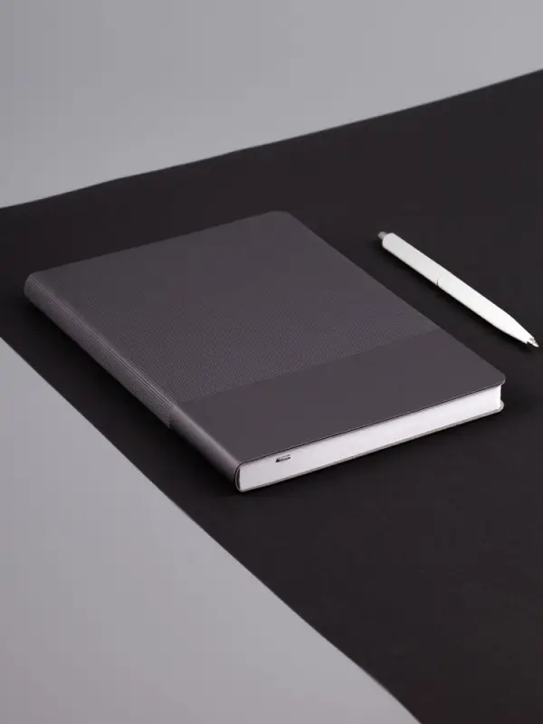 Ежедневник Vale, недатированный, серый Ежедневник Vale, недатированный, серый