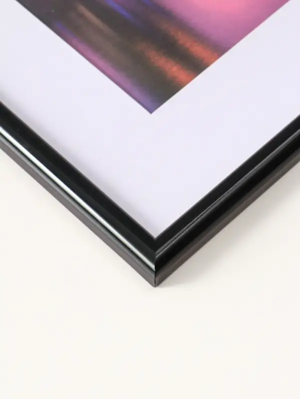 Фоторамка для фото 30х40 см, с паспарту 21х30 см, Vivo, чёрный