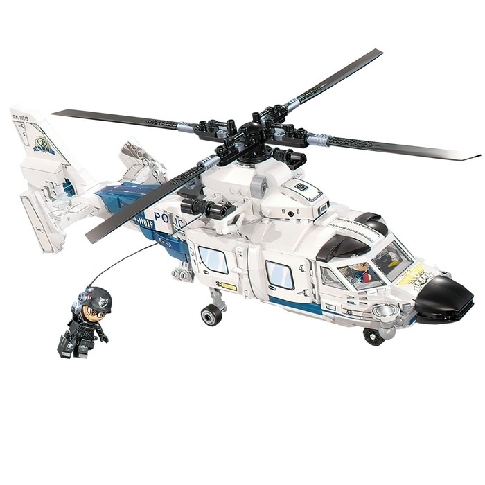 Конструктор Спецназ «Штурмовой вертолёт», 745 деталей Конструктор Спецназ «Штурмовой вертолёт», 745 деталей