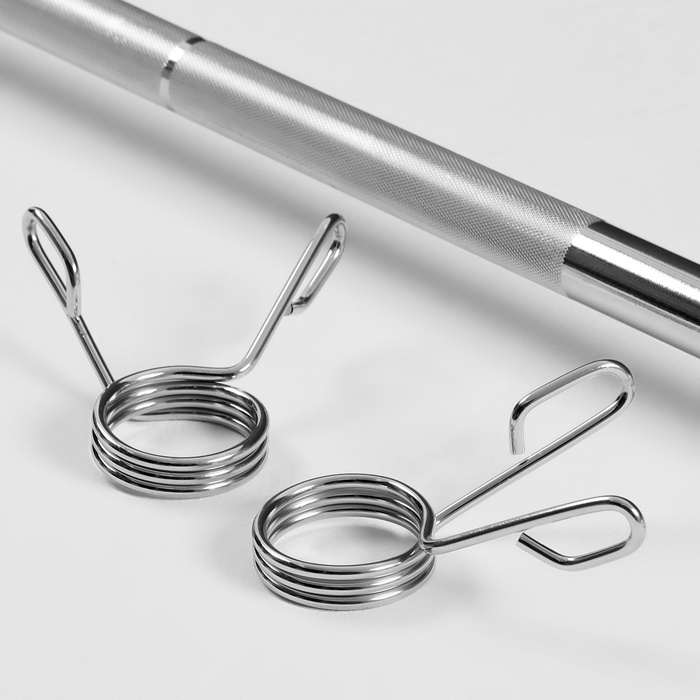 Гриф Олимпийский тренировочный  220 см, d=50, вес 20 кг, с замками, Гриф Олимпийский тренировочный  220 см, d=50, вес 20 кг, с замками,