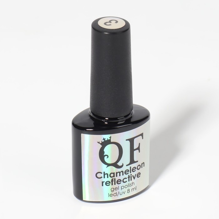 Гель лак для ногтей, &laquo;Chameleon&raquo;, 3-х фазный, 8мл, LED/UV, цвет тёмно-зелёный/малиновый (03)