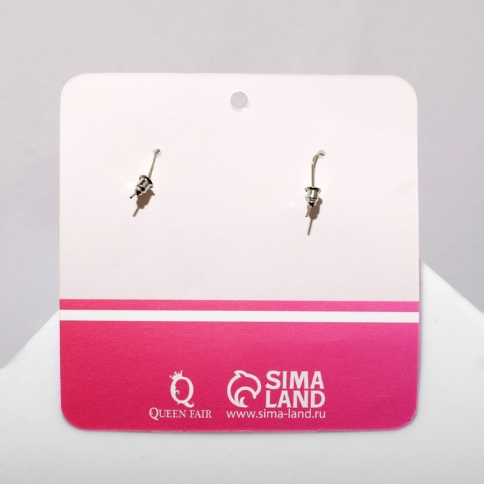 Серьги ассорти «Пилюли» любви, цвет красно-белый в серебре Серьги ассорти «Пилюли» любви, цвет красно-белый в серебре