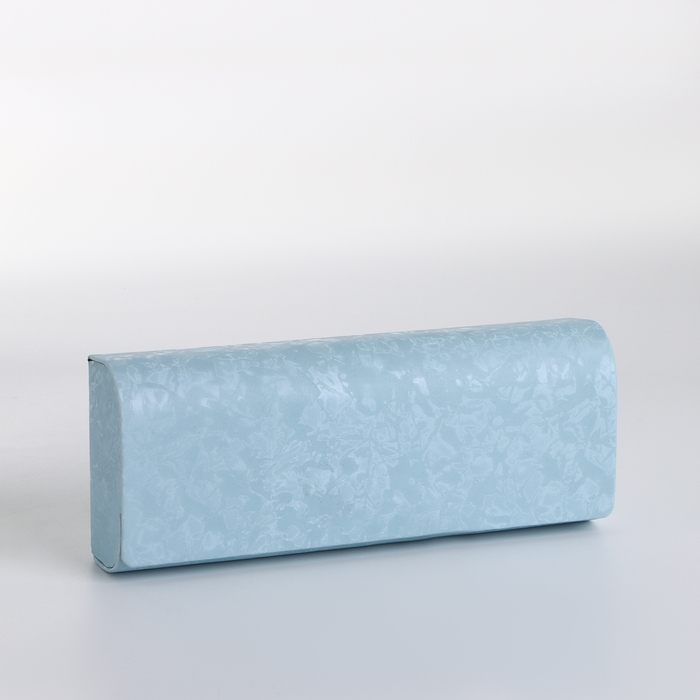 Футляр для очков на магните, длина 16 см, цвет голубой Футляр для очков на магните, длина 16 см, цвет голубой