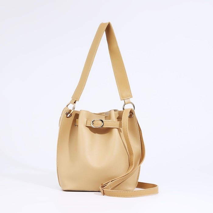 Сумка-мешок на магните, цвет бежевый Сумка-мешок на магните, цвет бежевый