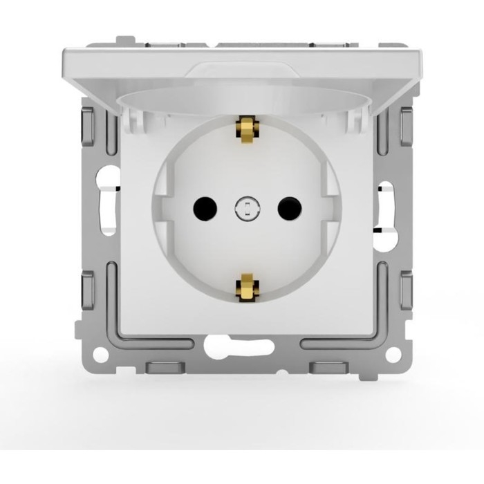 Розетка TOKOV ELECTRIC, Pixel, 1-м, 16А, IP20, с з/к, шторка с крышкой, белый, TKE-PX-R1ZSW1-C01 Розетка TOKOV ELECTRIC, Pixel, 1-м, 16А, IP20, с з/к, шторка с крышкой, белый, TKE-PX-R1ZSW1-C01