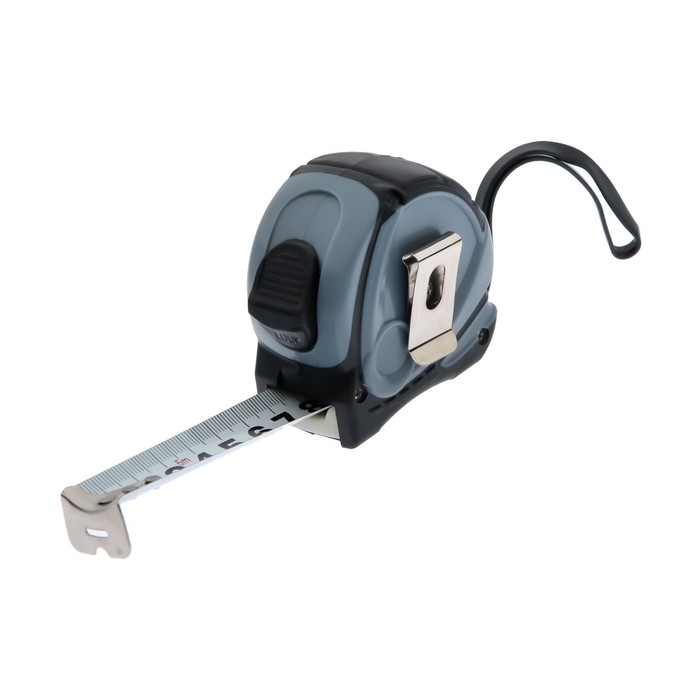 Рулетка ТУНДРА, двухкомпонентный корпус, 5 м х 25 мм Рулетка ТУНДРА, двухкомпонентный корпус, 5 м х 25 мм