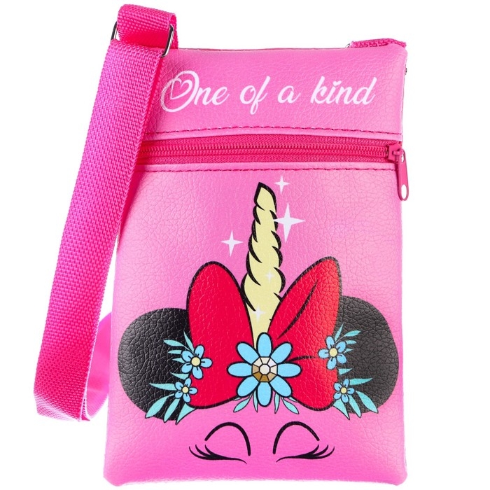 Сумка поясная детская, 11х16 см, Минни Маус Сумка поясная детская, 11х16 см, Минни Маус