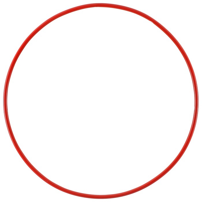 Обруч гимнастический, алюминиевый, d=75 см, цвета МИКС