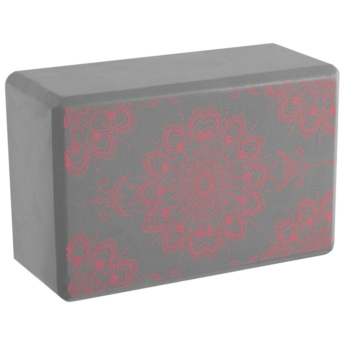 Блок для йоги Sangh, 23×15×10 см, цвет серый Блок для йоги Sangh, 23×15×10 см, цвет серый