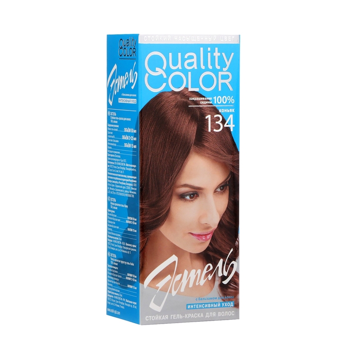 Гель-краска Estel тон № 134, коньяк