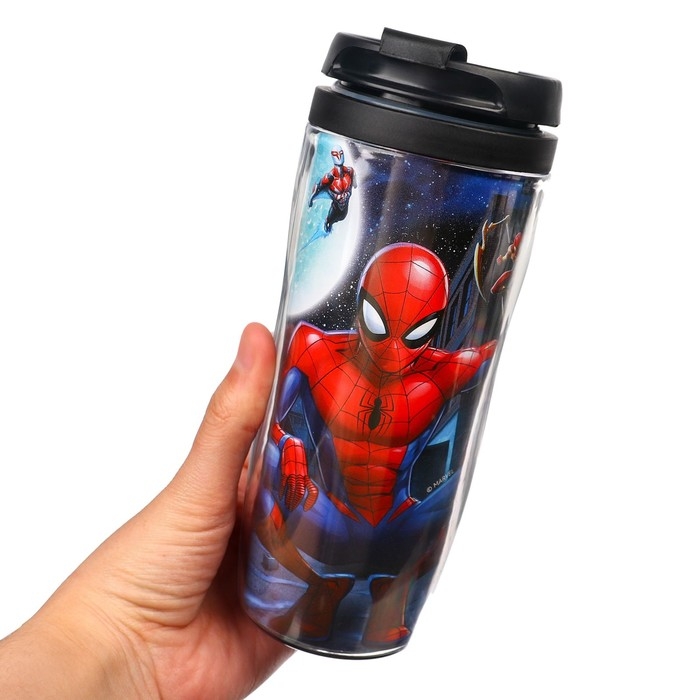 Термостакан, 350 мл  Термостакан, 350 мл "Супер-мен", Человек-паук
