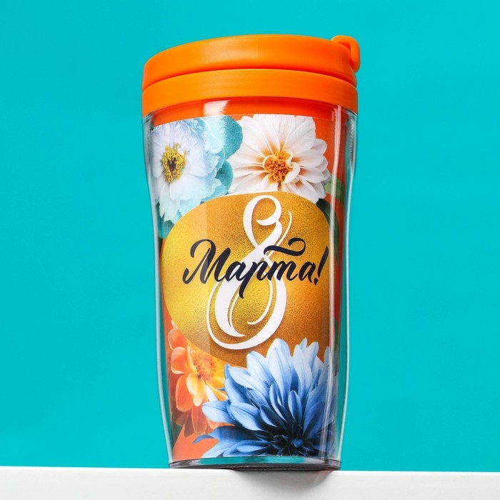 Чай «8 марта»: с тропическими фруктами в термостакане, 20 г. Чай «8 марта»: с тропическими фруктами в термостакане, 20 г.