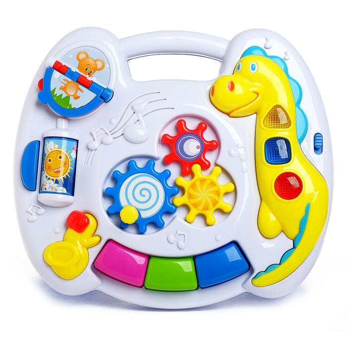 Детский столик-подвеска «Солнышко», световые и звуковые эффекты, работает от батареек Детский столик-подвеска «Солнышко», световые и звуковые эффекты, работает от батареек