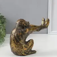 Держатель для книг полистоун "Шимпанзе с вытянутыми лапами" 22,5х9,5х16 см