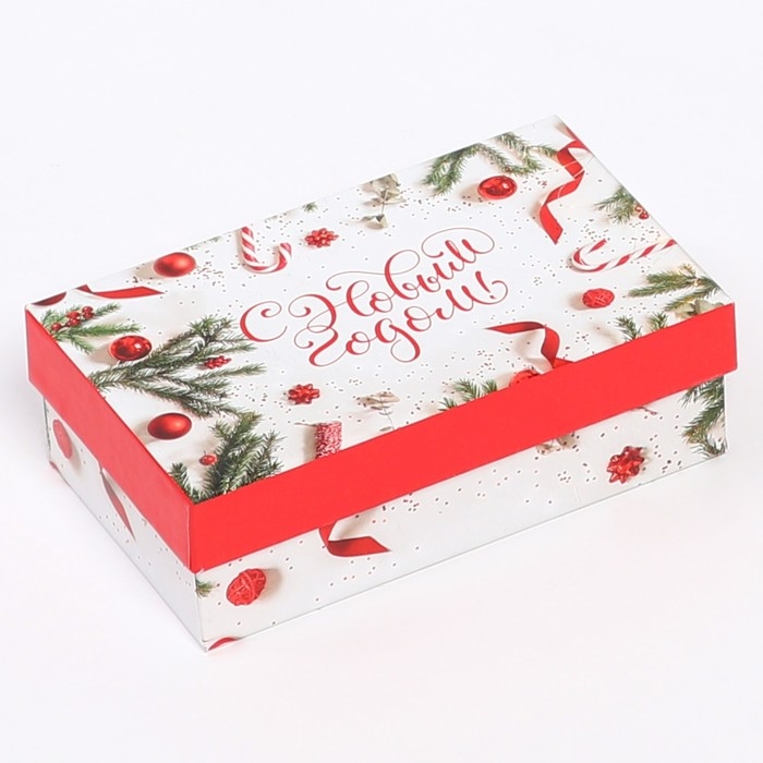 Набор коробок подарочных 15 в 1 «С Новым годом», 12 х 7 х 4 см - 46,6 х 35,2 х 17.5 см, Новый год