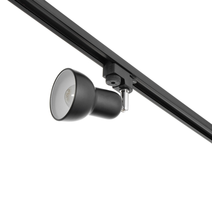 Светильник трековый Светильник трековый "Мудрец" Е27 40Вт черный 9х9х19,5см