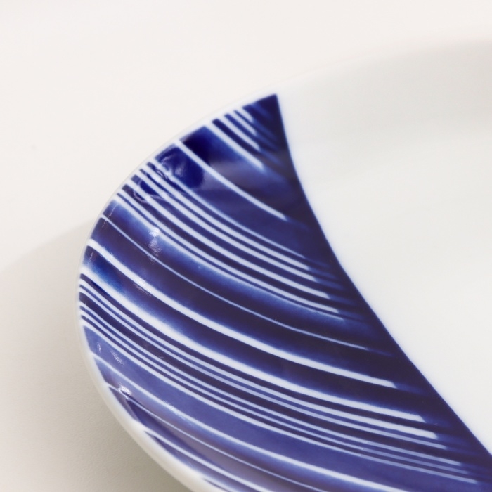 Тарелка Тарелка "Романс цветок", д-175мм, нео гжель