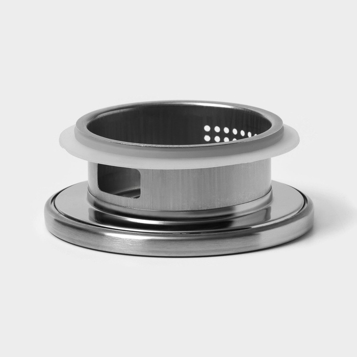 Крышка для ёмкостей Доляна, d=7 см, нержавеющая сталь Крышка для ёмкостей Доляна, d=7 см, нержавеющая сталь