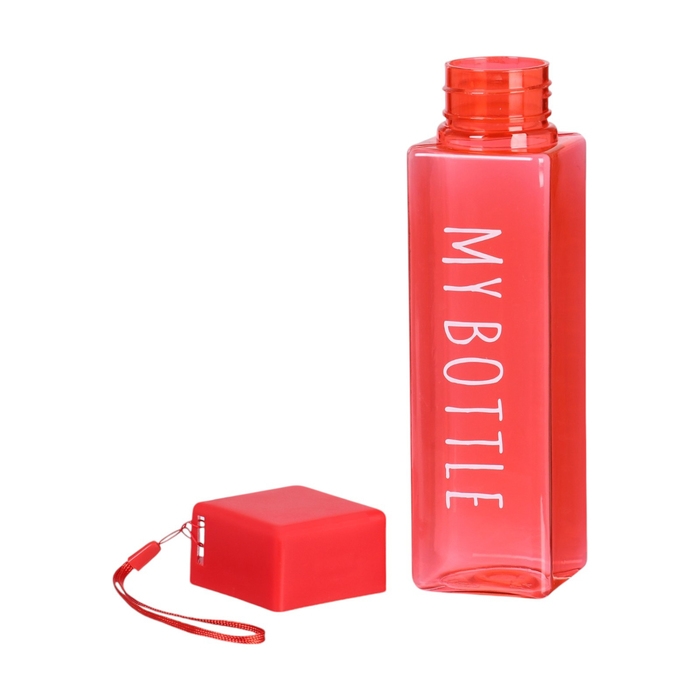 Бутылка для воды, 450 мл, My bottle, 20 х 5.5 см, красная Бутылка для воды, 450 мл, My bottle, 20 х 5.5 см, красная