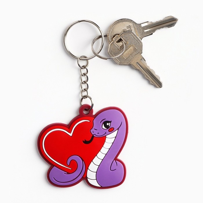 Брелок новогодний, для ключей, резиновый «Новогодних чудес», 5,5 х 10,6 см Брелок новогодний, для ключей, резиновый «Новогодних чудес», 5,5 х 10,6 см