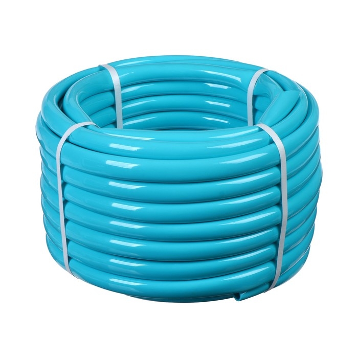 Шланг пищевой, ПВХ, 18 мм, 20 м, голубой Шланг пищевой, ПВХ, 18 мм, 20 м, голубой