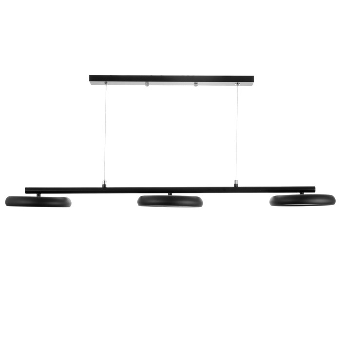 Люстра Люстра "Нильсин" 3хLED 72Вт 3000-6000К черный 100х20х100 см