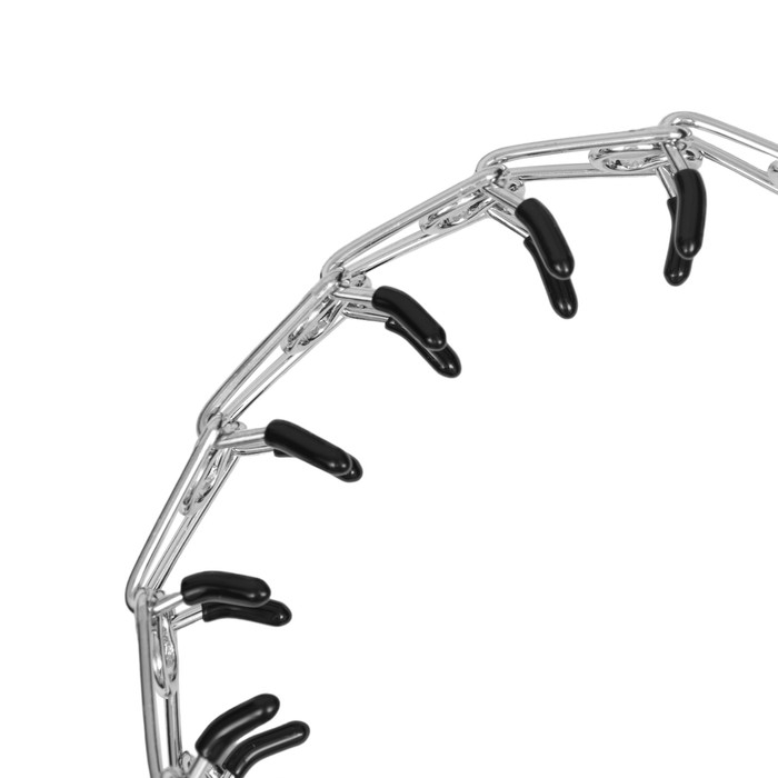 Ошейник - полуудавка строгий с защитными колпачками, 45 см х 2,5 мм Ошейник - полуудавка строгий с защитными колпачками, 45 см х 2,5 мм