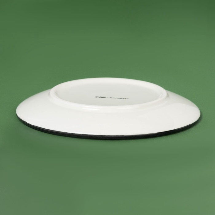 Тарелка новогодняя Доляна «Василиск», 16,7×16,7×2 см