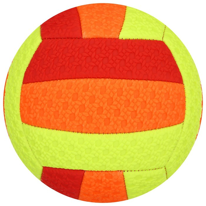 Волейбольный мяч, машинная сшивка, 18 панелей, р. 2, PVC, цвета МИКС Волейбольный мяч, машинная сшивка, 18 панелей, р. 2, PVC, цвета МИКС