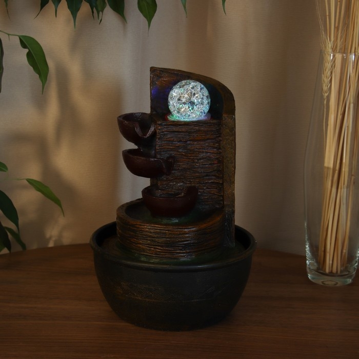 Фонтан Фонтан "Алессио" 28х16 см (с подсветкой)