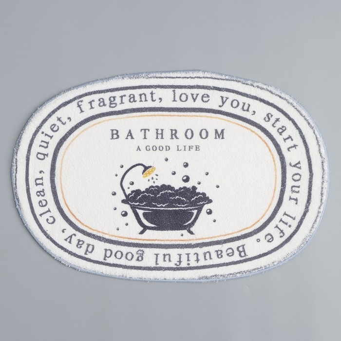 Коврик Доляна «Ванная», 40×60 см Коврик Доляна «Ванная», 40×60 см