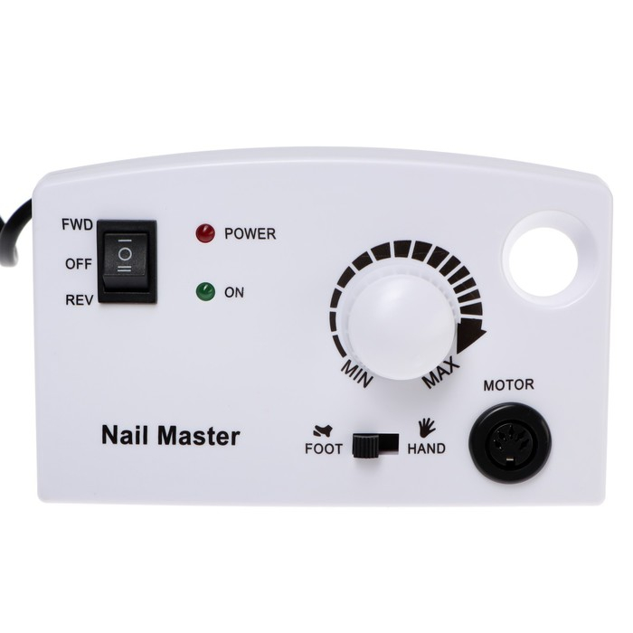 Аппарат для маникюра и педикюра JessNail JD4500 BL, 30 000 об/мин, 35 Вт, белый Аппарат для маникюра и педикюра JessNail JD4500 BL, 30 000 об/мин, 35 Вт, белый