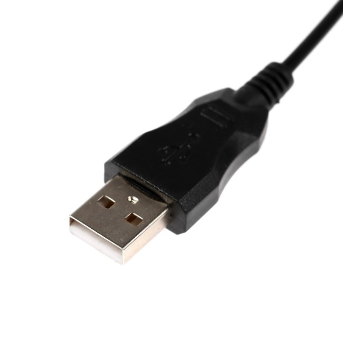 Наушники Qumo HALO, игровые, микрофон, 2х3.5+USB, 2м, подсветка, чёрные Наушники Qumo HALO, игровые, микрофон, 2х3.5+USB, 2м, подсветка, чёрные