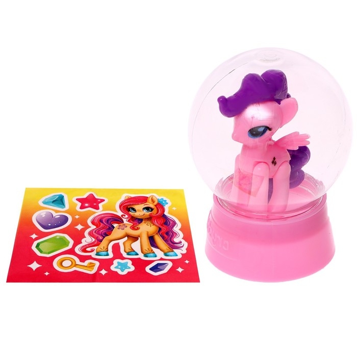 Игрушка «Милый пони» с наклейками, МИКС Игрушка «Милый пони» с наклейками, МИКС