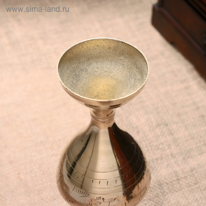 Ваза  Ваза "Айола" латунь 8х8х23 см