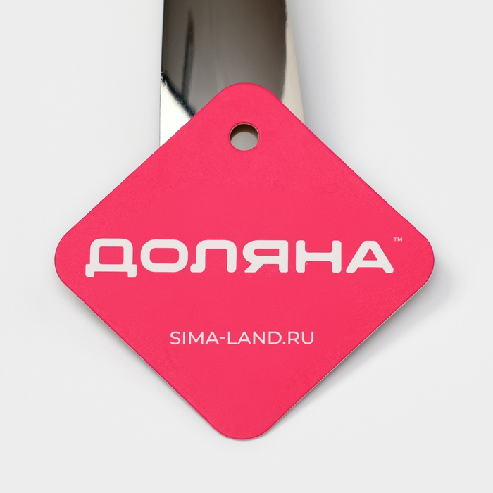 Лопатка из нержавеющей стали Доляна Everyday, 35×7,5 см, толщина 3 мм, цвет серебряный Лопатка из нержавеющей стали Доляна Everyday, 35×7,5 см, толщина 3 мм, цвет серебряный