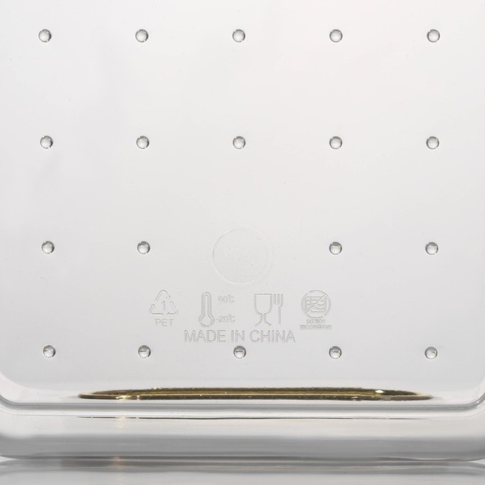 Контейнер для хранения «Нежность», 32×22×14,3 см, цвет прозрачный Контейнер для хранения «Нежность», 32×22×14,3 см, цвет прозрачный